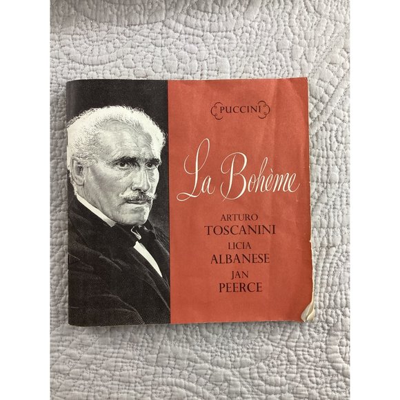 Arturo Toscanini *Puccini La Boheme Opera *1946*Libretto Italian English*RCA - Picture 2 of 5